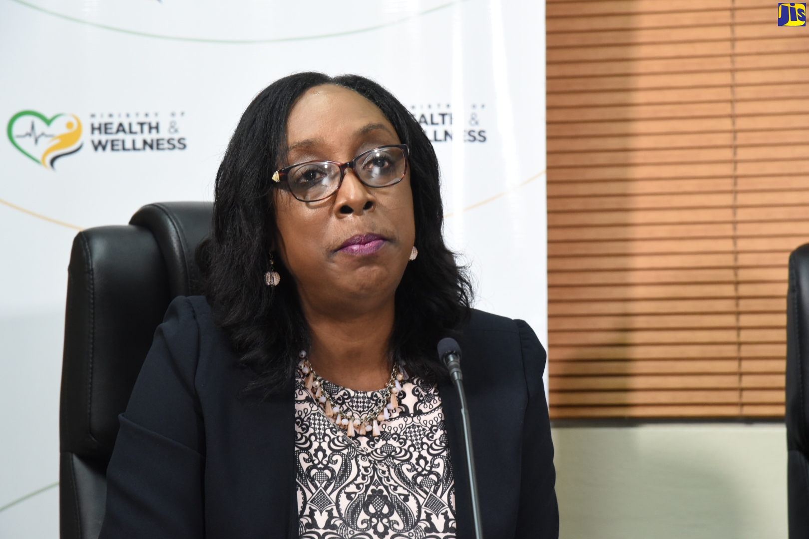 Acting Head of the National Public Health Laboratory, Dr. Michelle Hamilton, speaks at the weekly digital COVID Conversations press conference on Thursday (August 20) in Kingston.