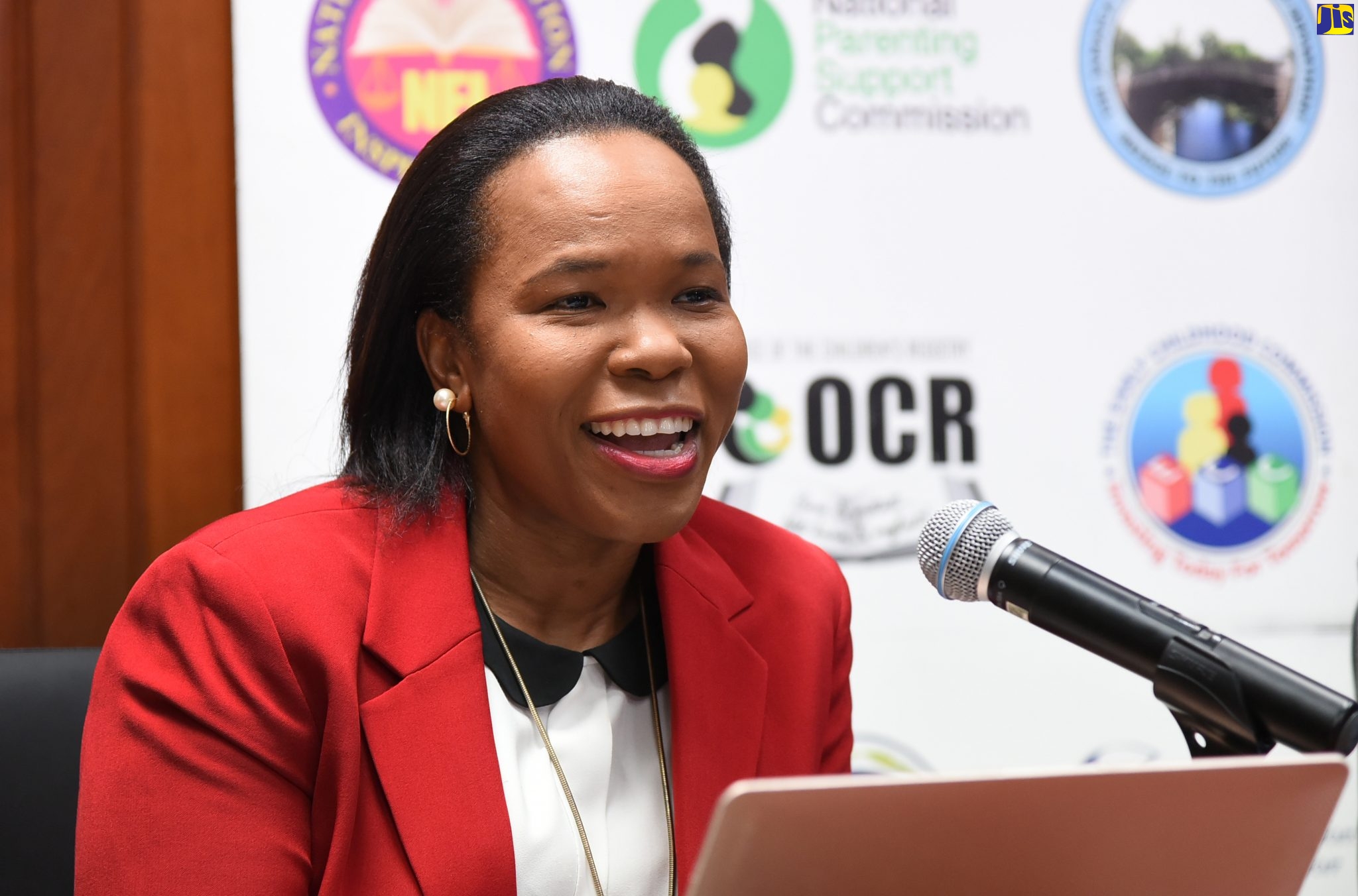 Acting Chief Education Officer in the Ministry of Education, Youth and Information, Dr. Kasan Troupe, speaking during a back-to-school digital town hall meeting on Tuesday (August 4).