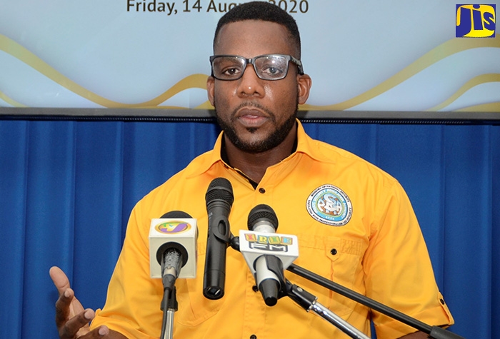 Executive Director of the Private Security Regulation Authority (PSRA), Rick Harris, addresses the opening ceremony of the PSRA’s western regional office, in Montego Bay , St. James, recently.