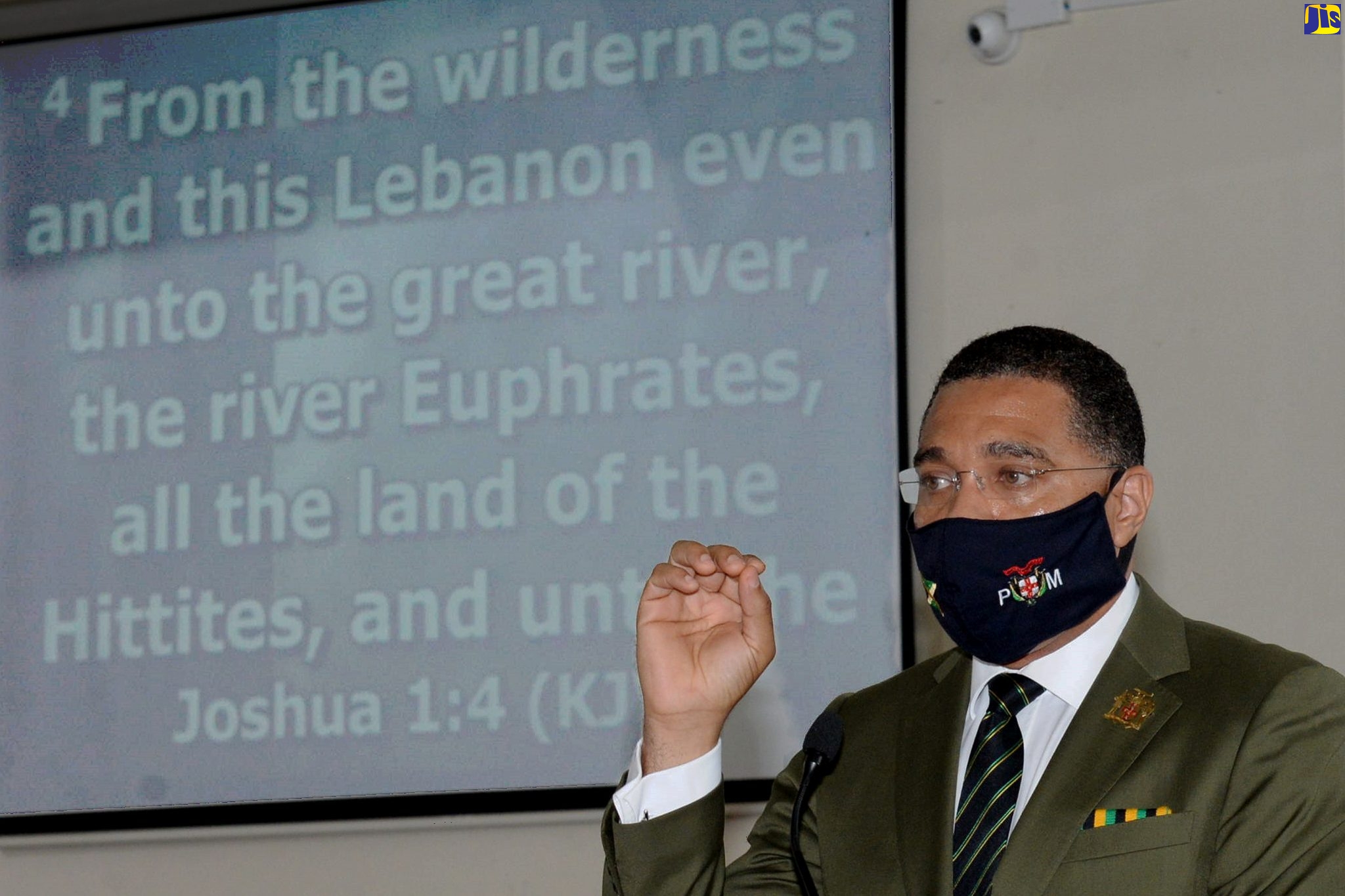 Prime Minister, the Most Hon. Andrew Holness, speaks at the Emancipation and Independence Thanksgiving Church Service, held on August 2 at the Portmore Church of God, Edgewater, in St Catherine.