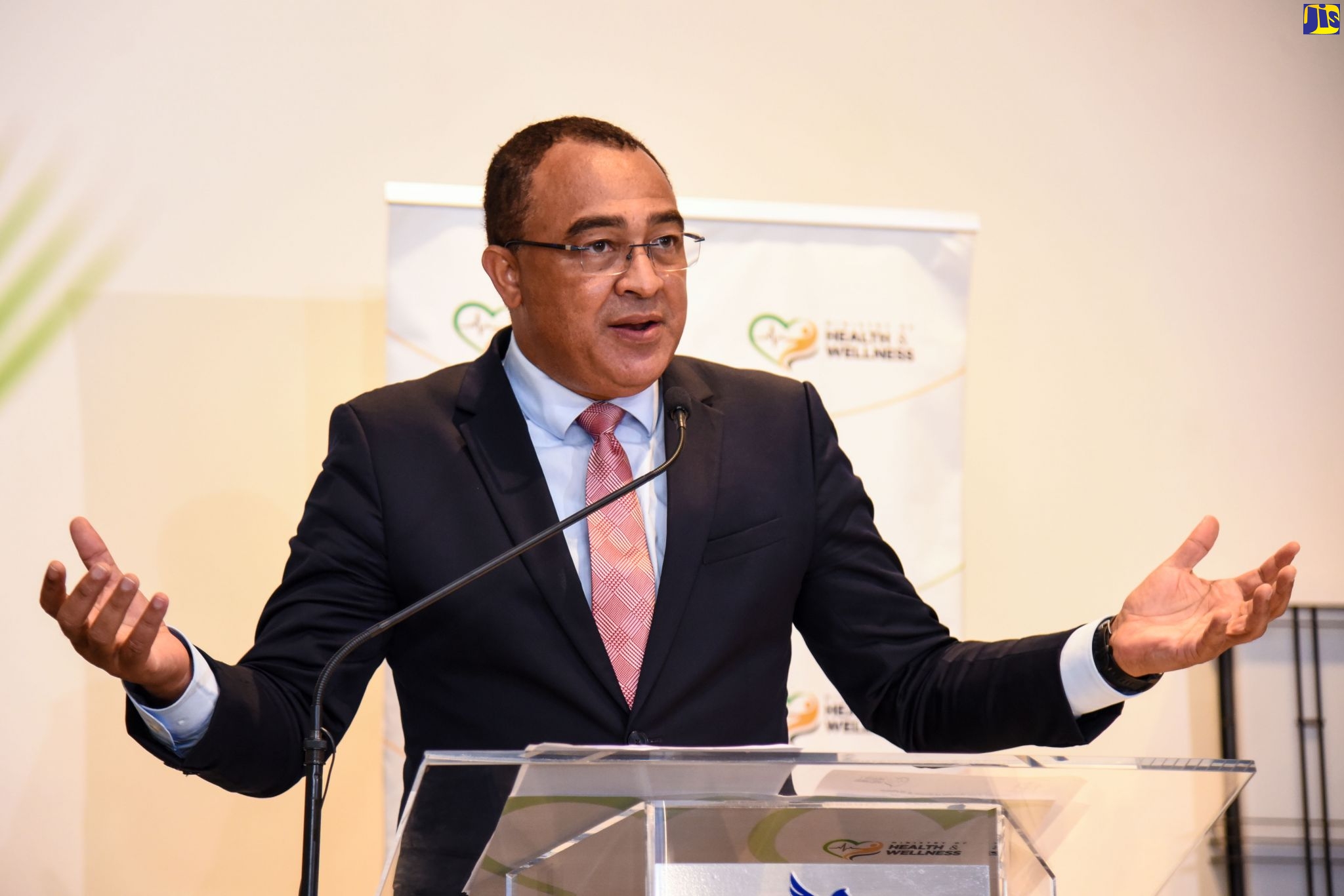 Minister of Health and Wellness, Dr. the Hon. Christopher Tufton.