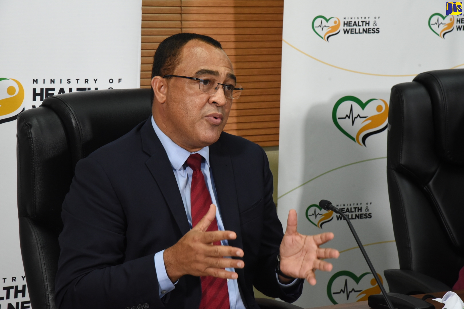 Minister of Health and Wellness, Dr. the Hon. Christopher Tufton.