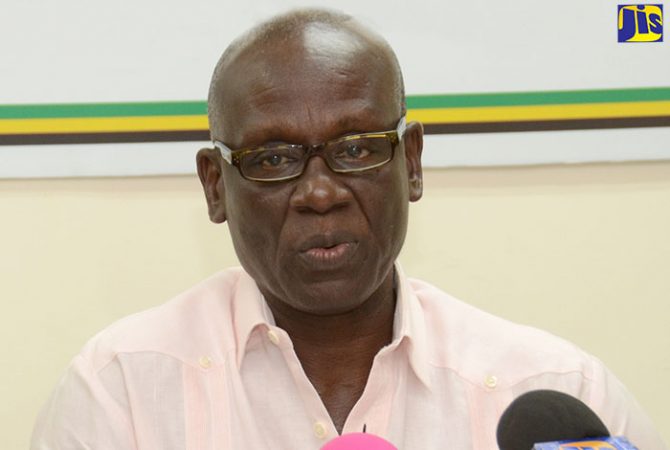 Minister of Local Government and Rural Development, Hon. Desmond McKenzie.
