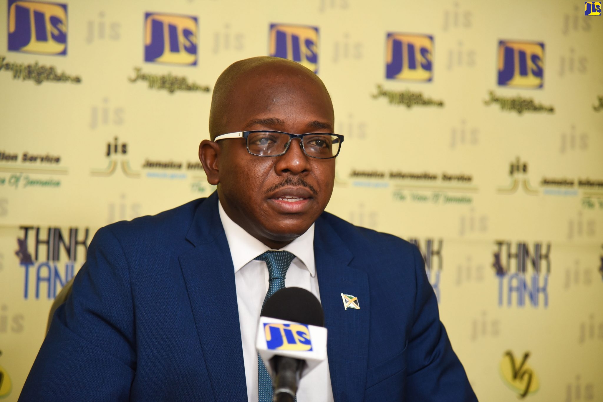 Minister of Housing, Urban Renewal, Environment and Climate Change, Hon. Pearnel Charles Jr., speaks at the virtual staging of the 18th National GIS Day Exposition, on Wednesday, November 18. GIS day 2020 was observed under the theme ‘Geospatial Technologies: Shaping Our Future’.