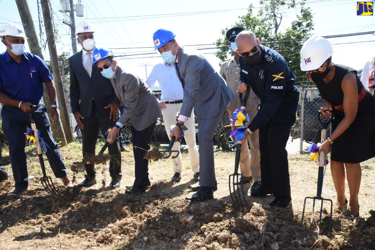 Ground Broken For New Mount Salem Police Station in St James