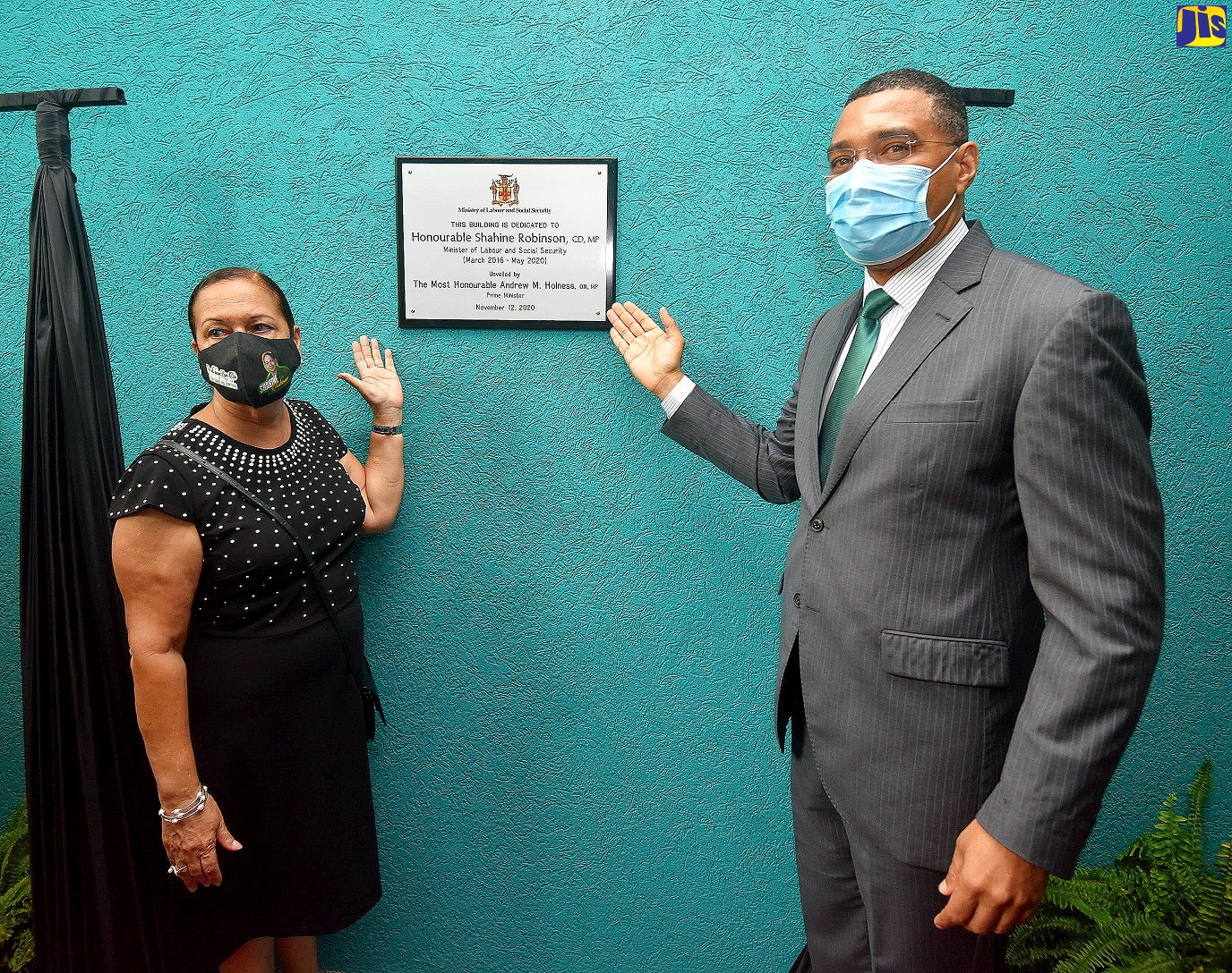 PM Opens Labour Ministry’s St. Ann Parish Office