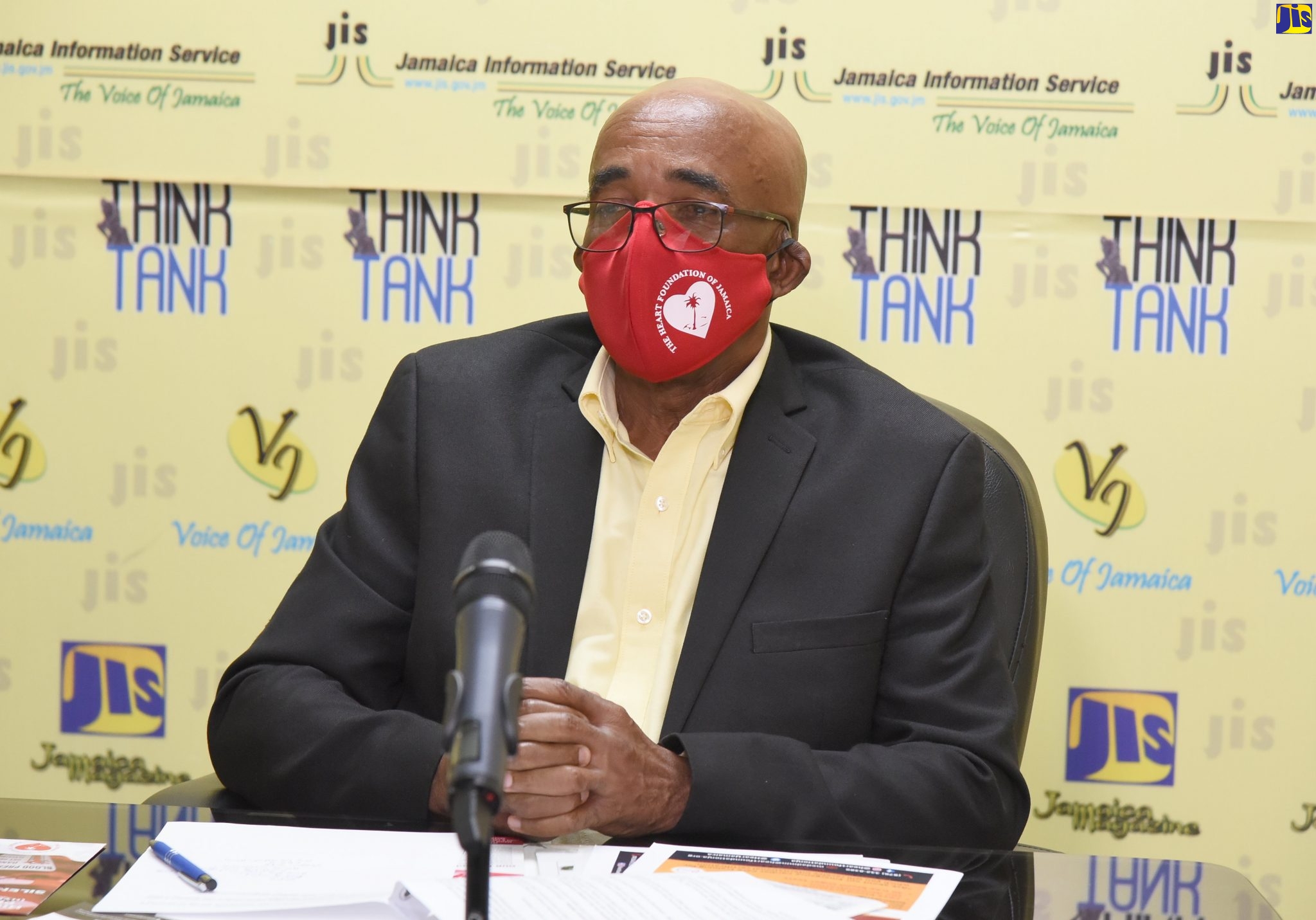 Paediatric Anaesthetist and Intensivist, Dr. Lambert Innis, addresses JIS Think Tank on Paediatric CPR