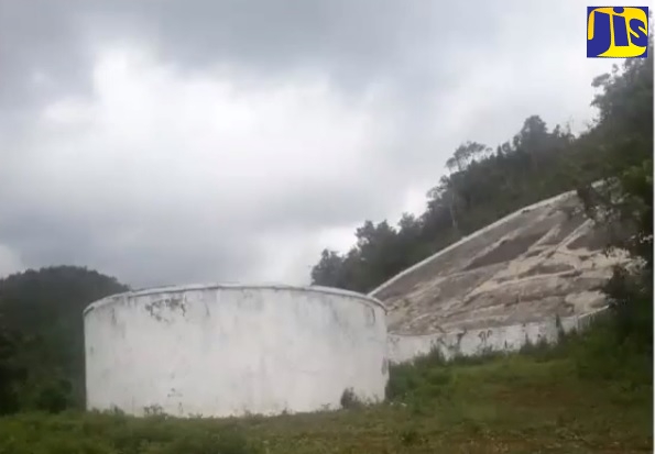 The York Castle catchment tank in St. Ann.