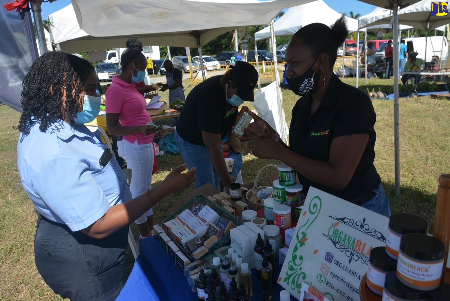 Small Farmers And Business Operators In St. James Benefit From SDC Community Fair