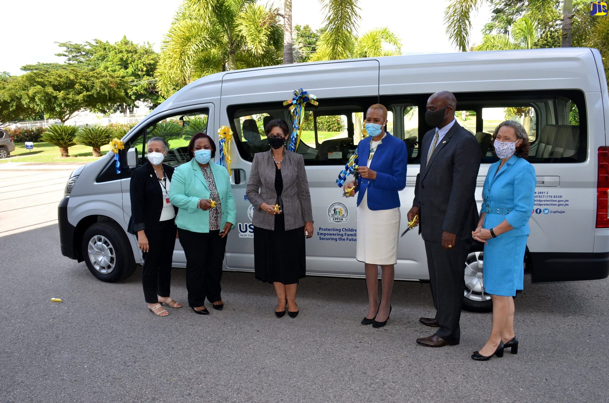 CPFSA Gets Tablets From USAID For Children In State Care