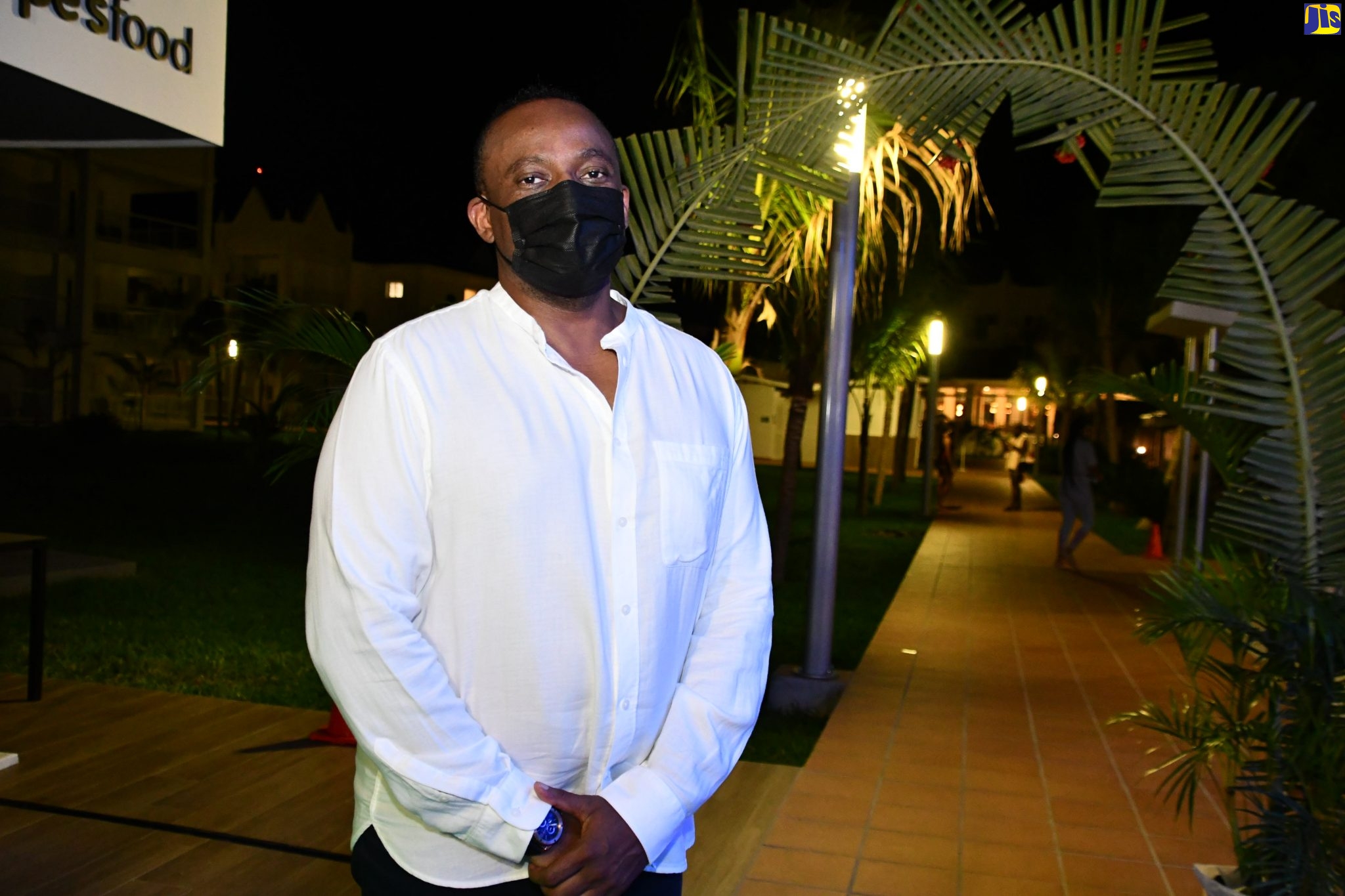 Director of Tourism, Donovan White.