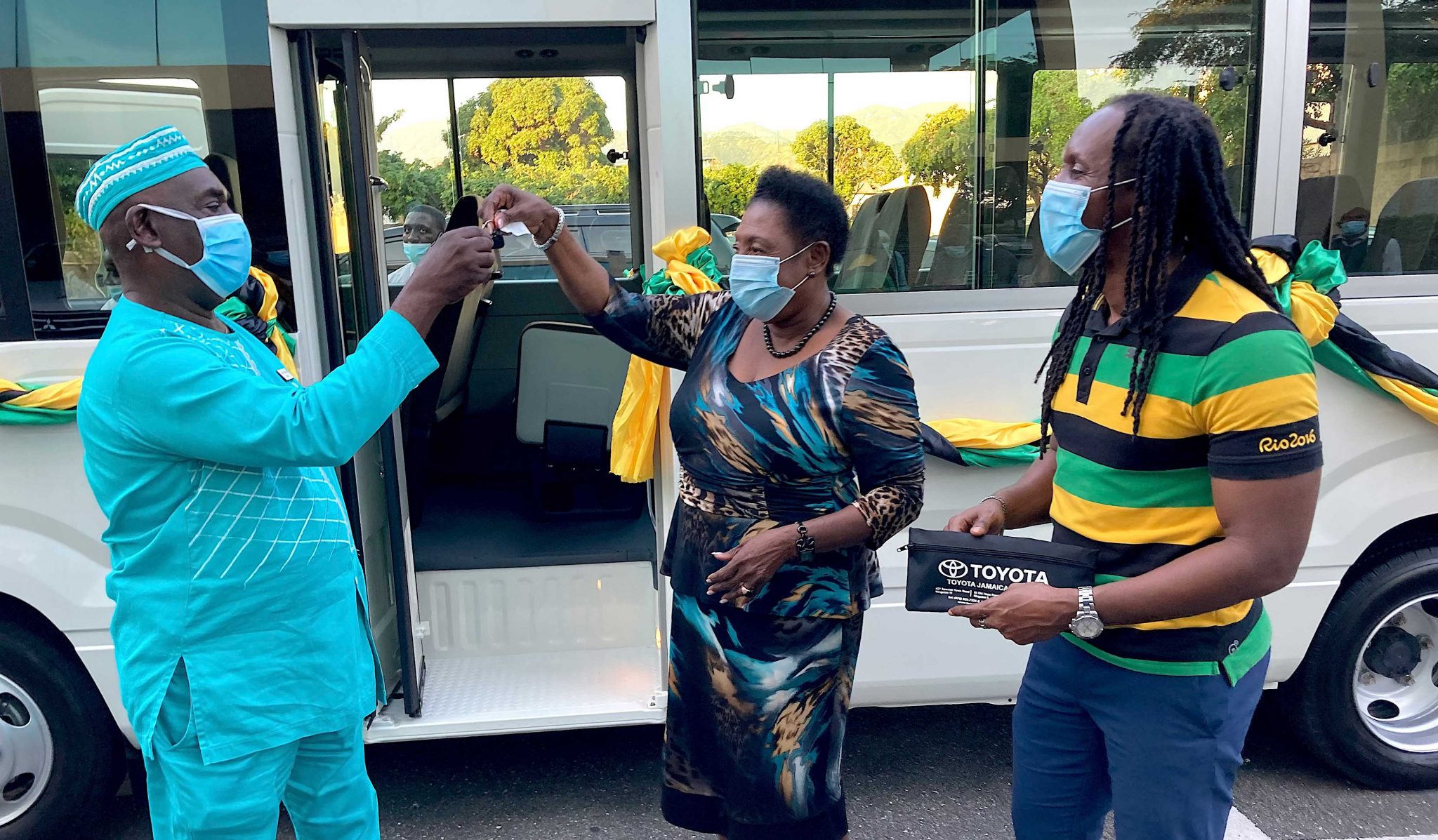 Culture Ministry Gifts Accompong Maroons Bus Ahead of January 6 Celebrations
