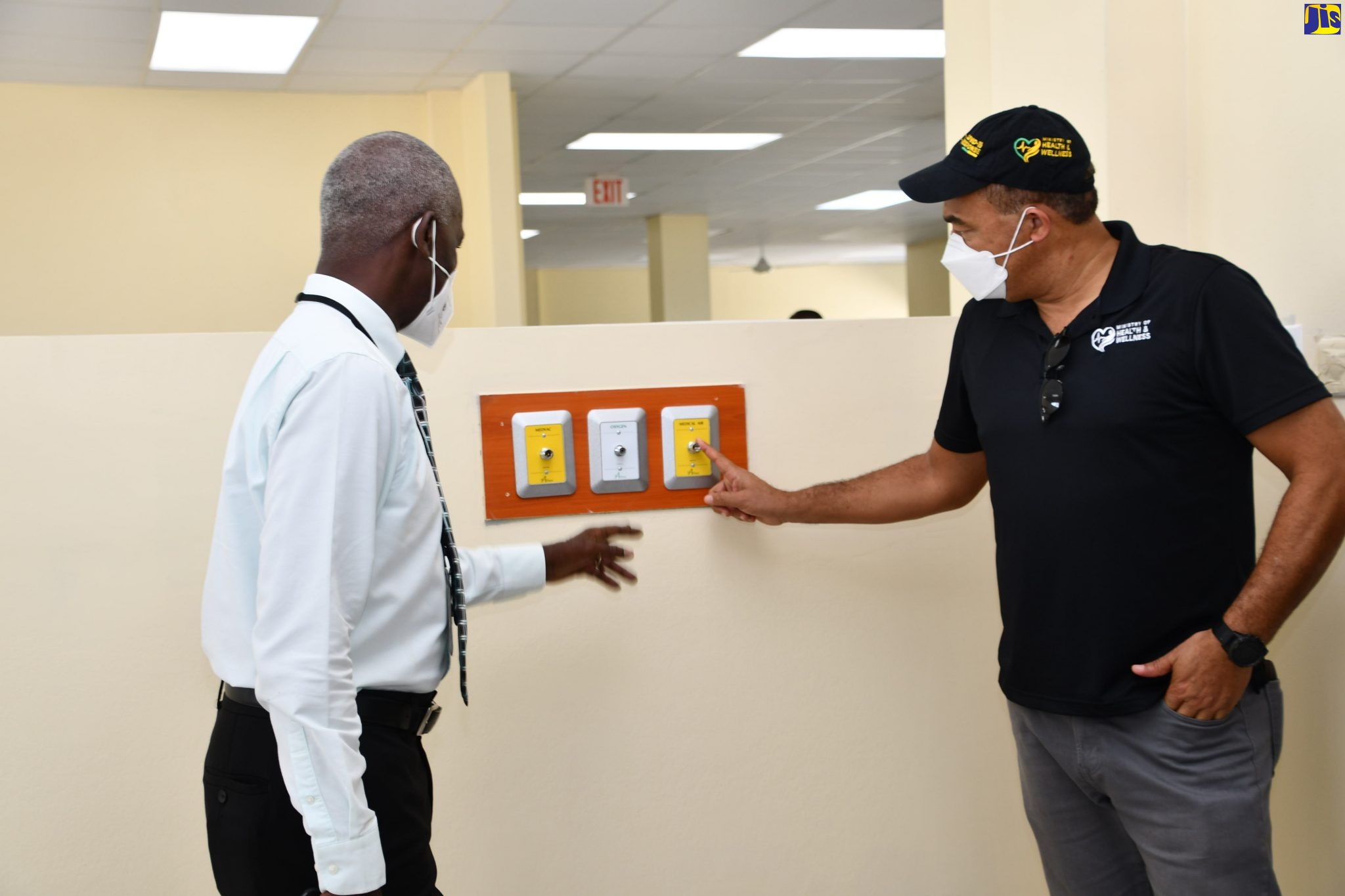 Field Hospital in Falmouth Close to Completion