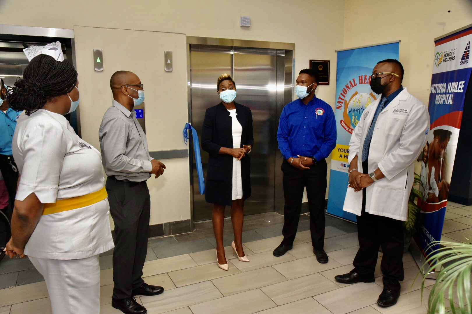 New Elevator Commissioned Into Service At Victoria Jubilee Hospital