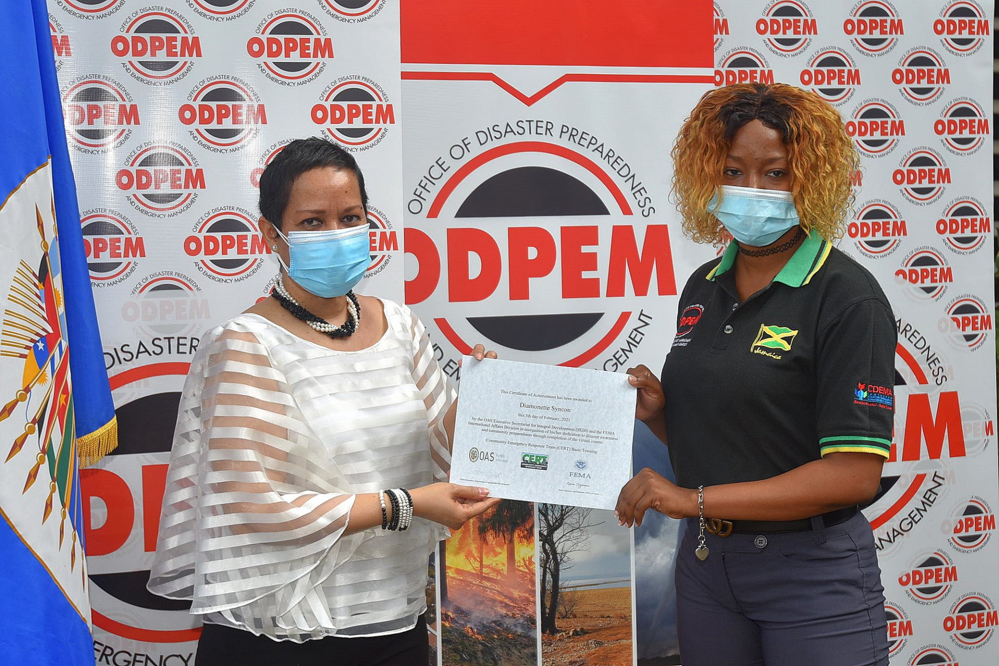 ODPEM Training Officers Complete Certification Course