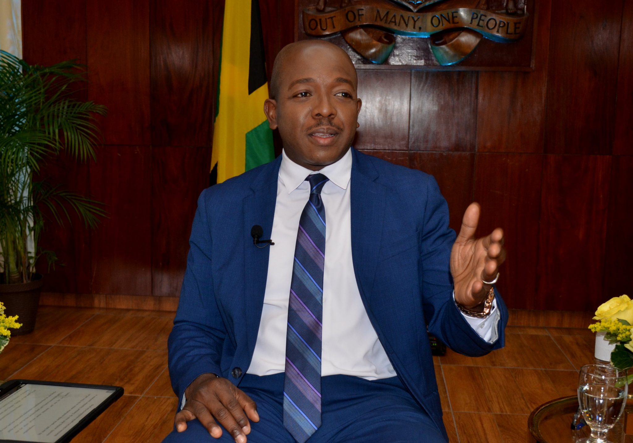 Minister of Housing, Urban Renewal, Environment and Climate Change, Pearnel Charles Jr.