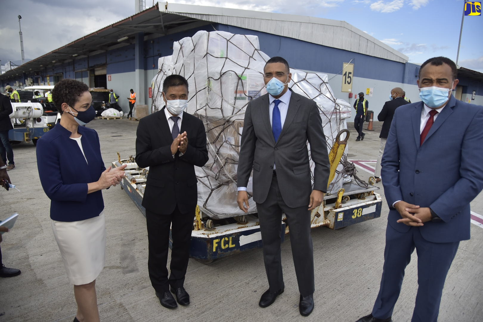 Jamaica Gets First Delivery of COVID-19 Vaccines