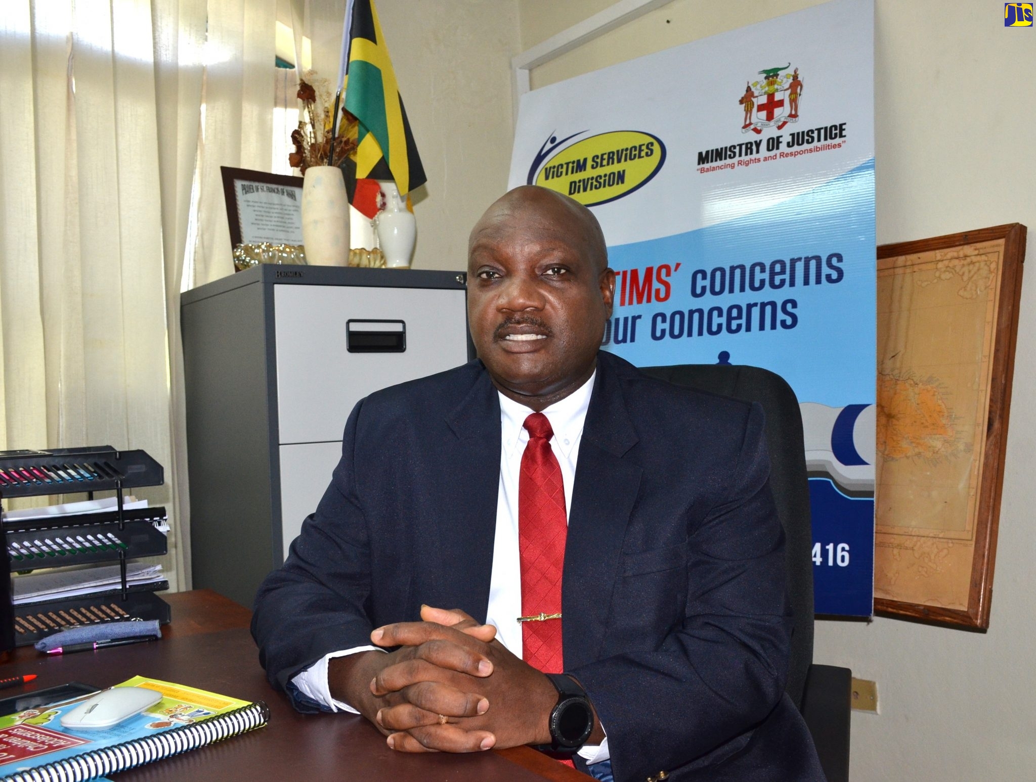Executive Director of the Victims Services Division (VSD), Osbourne Bailey.