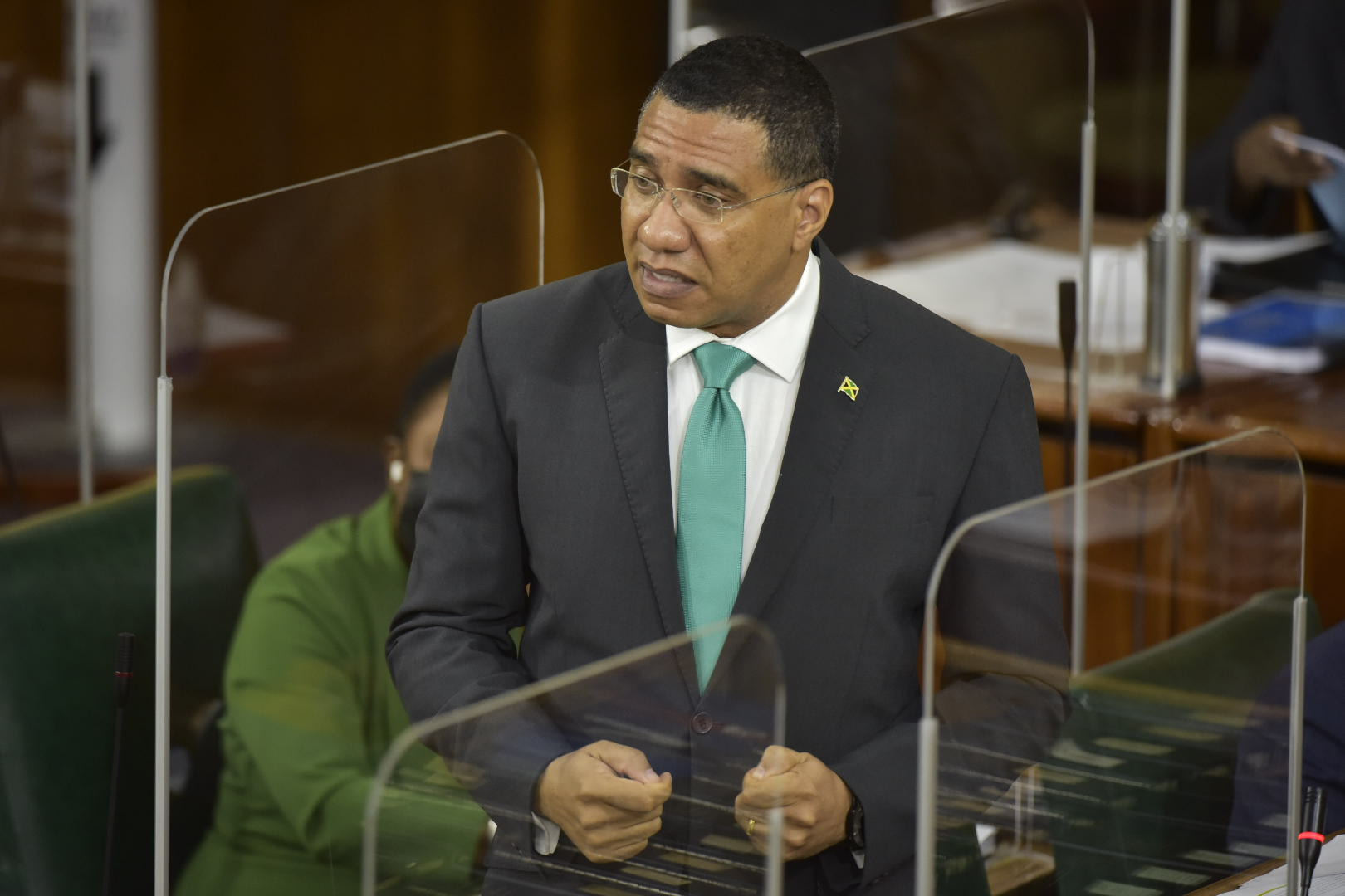 Prime Minister the Most Hon. Andrew Holness makes his contribution to the 2021/22 Budget Debate in the House of Representatives on March 18. 