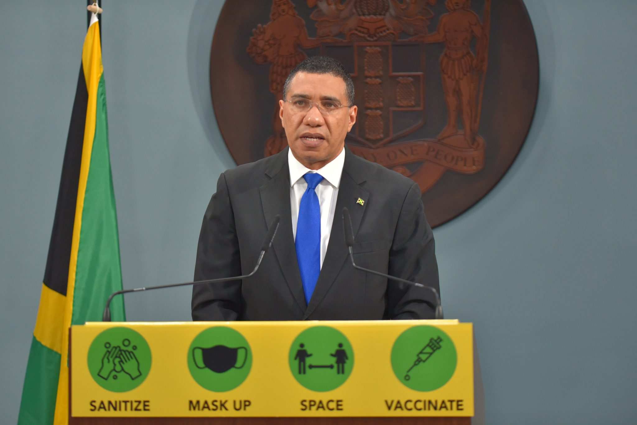 Prime Minister, the Most Hon. Andrew Holness, speaking at a COVID-19 digital briefing on Sunday (March 21).

