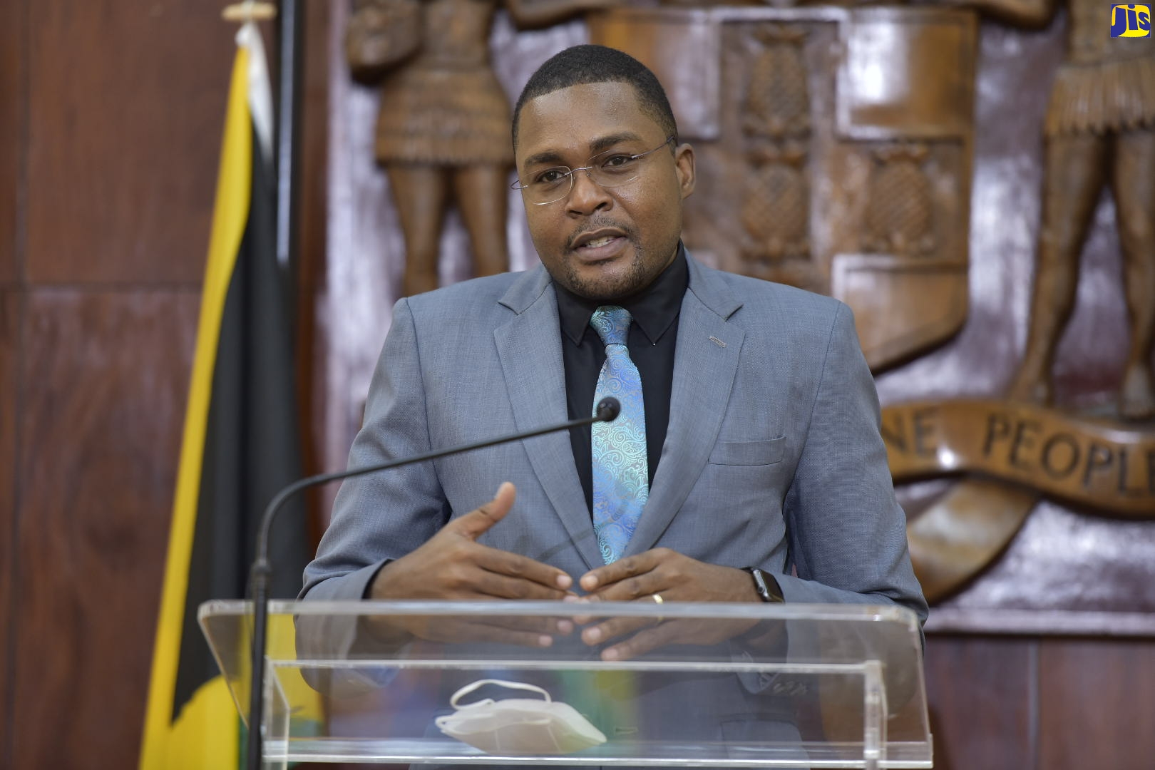 Minister of State in the Ministry of Education, Youth and Information, Hon. Robert Morgan.