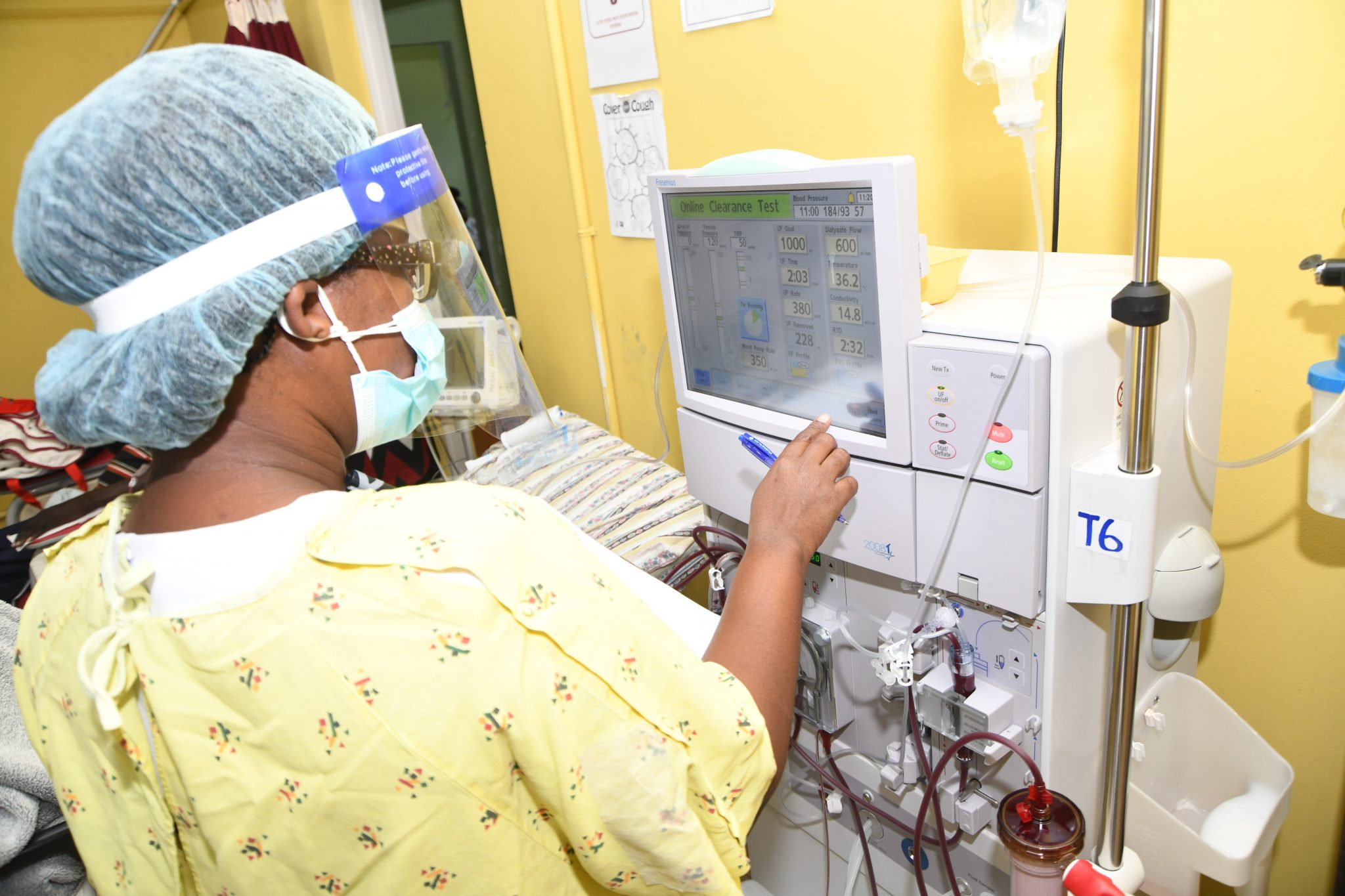 Eight New Dialysis Machines Installed at Mandeville Regional Hospital