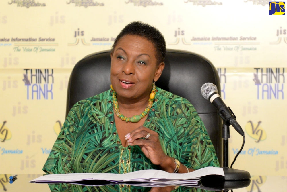 Minister of Culture, Gender, Entertainment and Sport, Hon. Olivia Grange