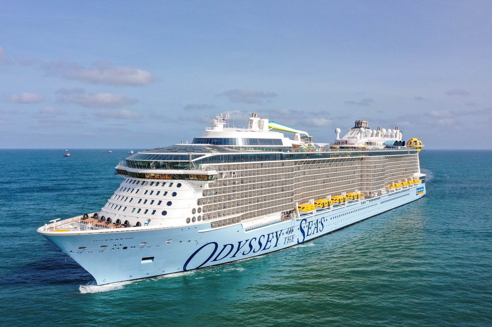 Royal Caribbean's Odyssey of the Seas.

