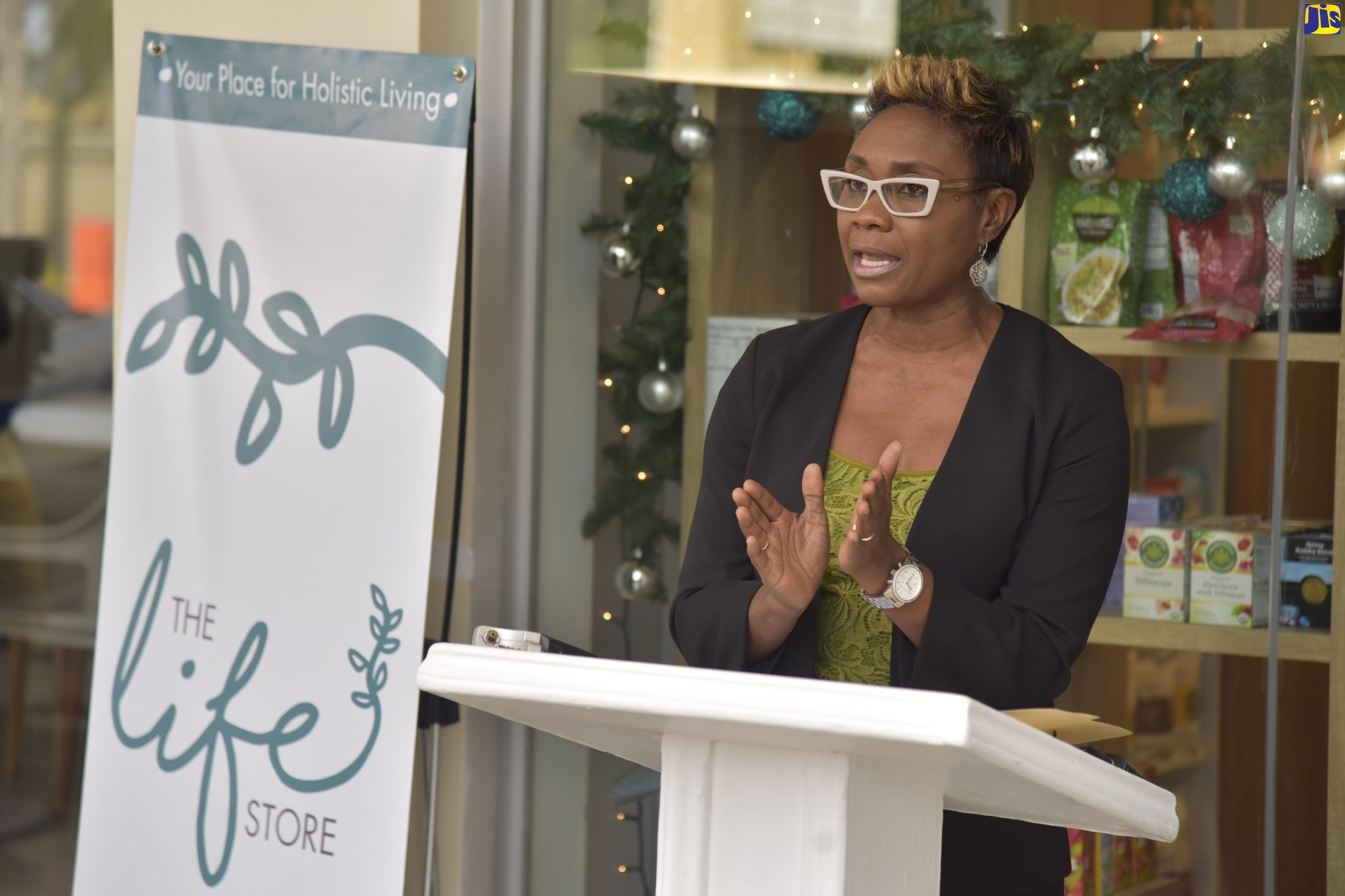 Minister of State in the Ministry of Health and Wellness, Hon. Juliet Cuthbert-Flynn