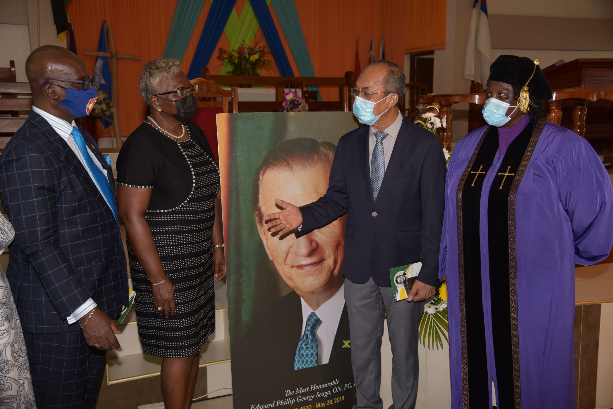 PHOTOS: Thanksgiving Service For Edward Seaga