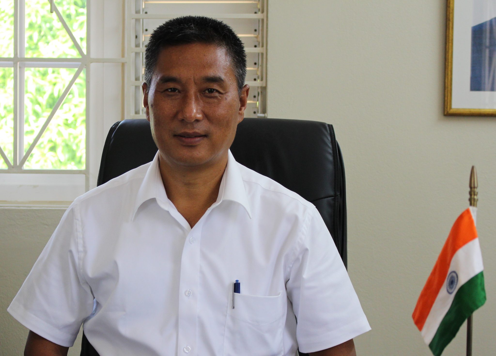 India’s High Commissioner to Jamaica, His Excellency Rungsung Masakui

