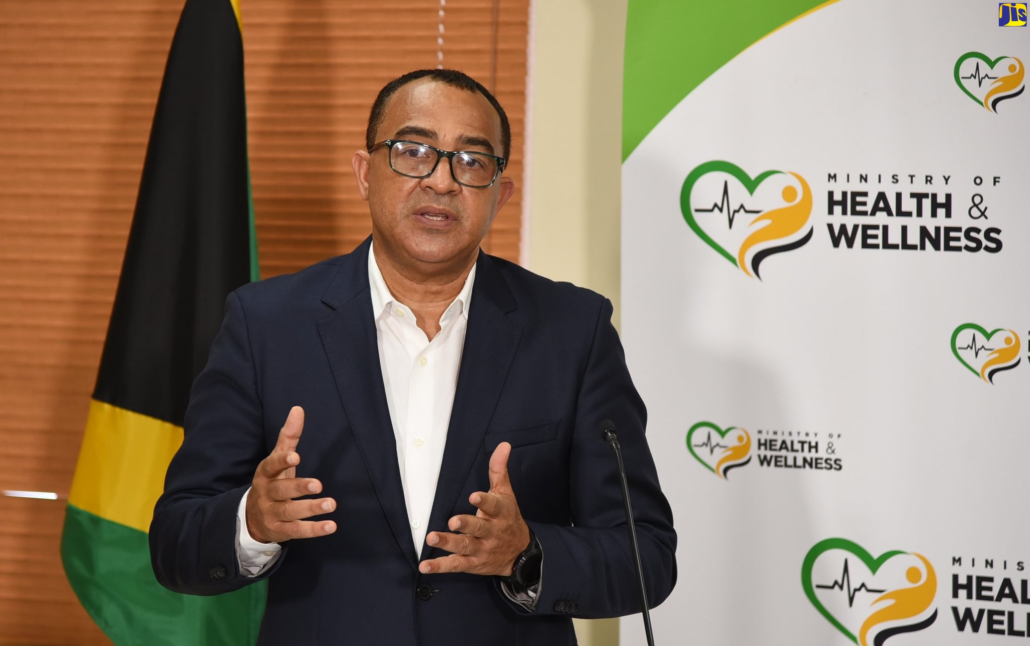 Minister of Health and Wellness, Dr. the Hon. Christopher Tufton.
