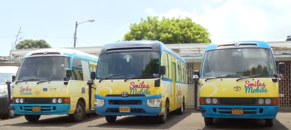 The Child Protection and Family Services Agency  (CPFSA) ‘Smiles Mobile’ fleet.

