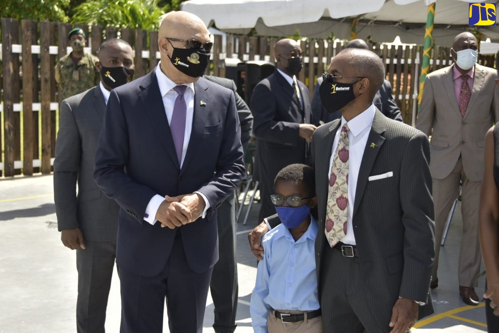 Their Excellencies, the the Most Hon. Sir Patrick