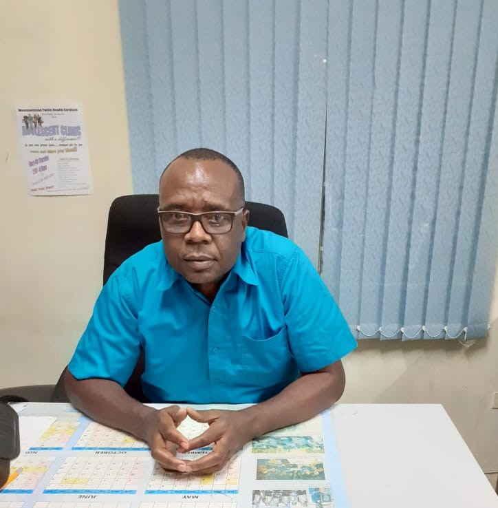 Health Promotion and Education Officer at the Westmoreland Health Department, Gerald Miller.

