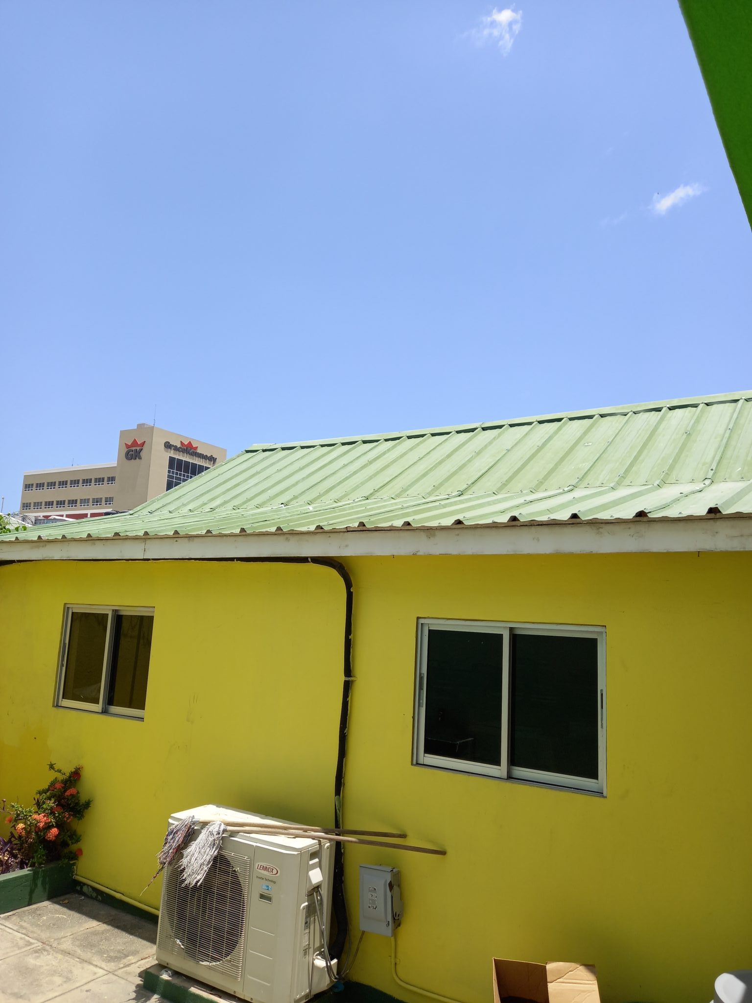 The roof of the National Museum Jamaica following the completion of repairs funded by the Culture, Health, Arts, Sports and Education (CHASE) Fund.

