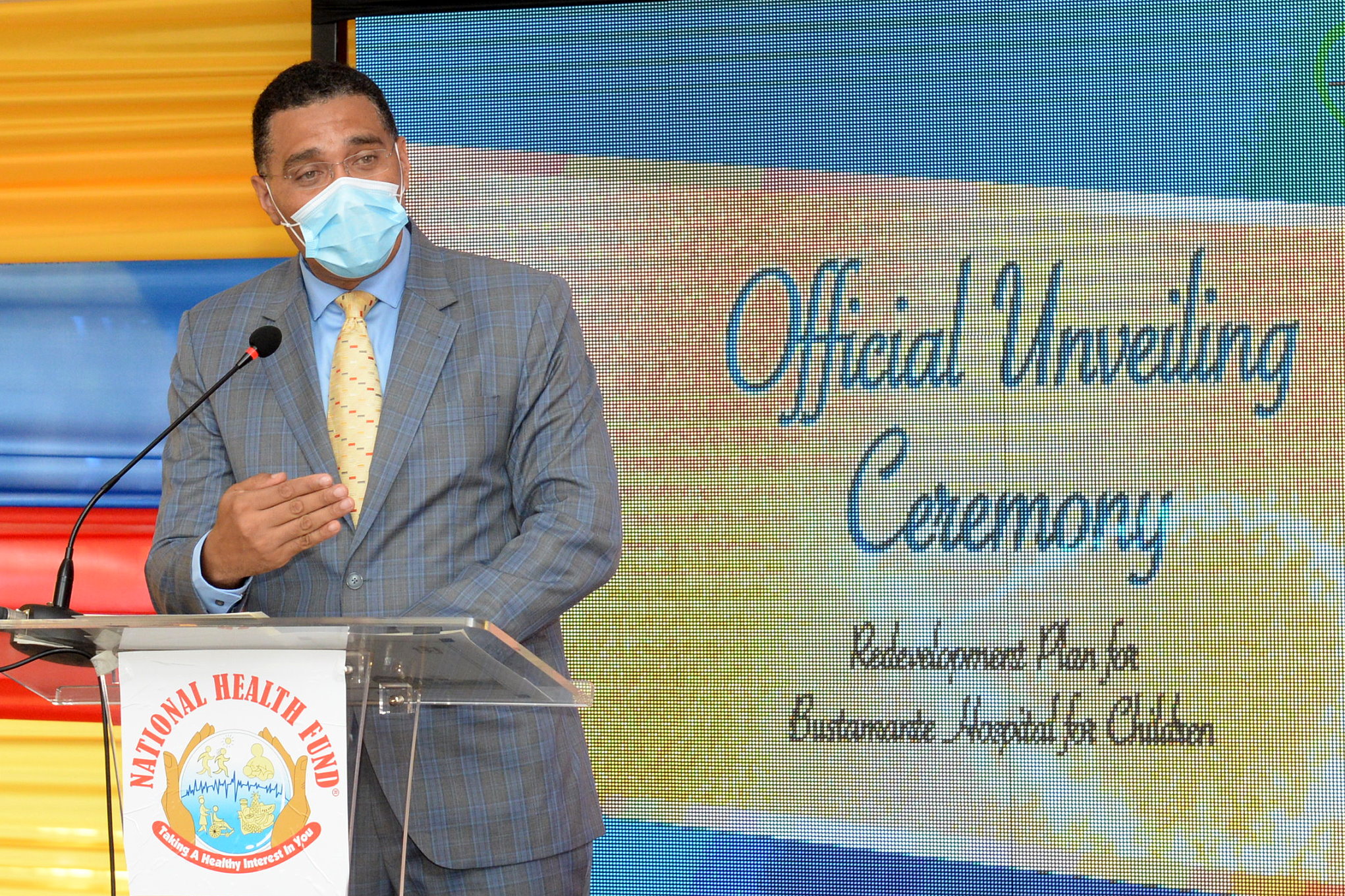 Entrance To Bustamante Hospital For Children To Be Renovated