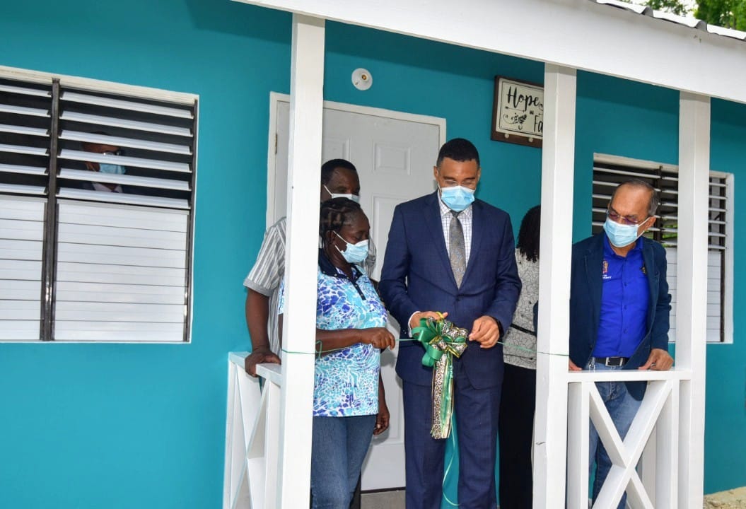 PM Holness Hands Over Another Unit Under The Social Housing Programme