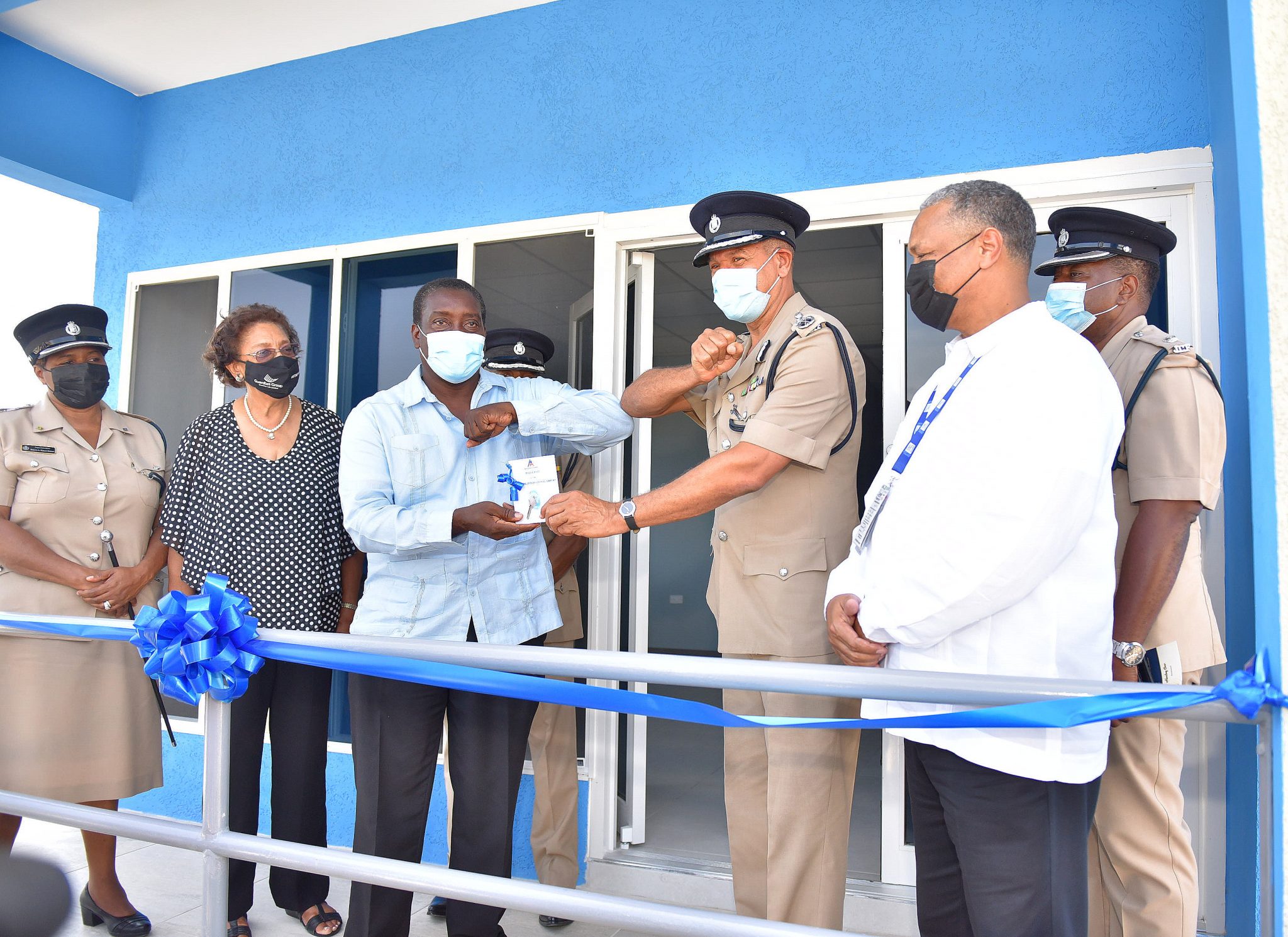 AAJ Hands Over New Police Post At Ian Fleming Airport To JCF