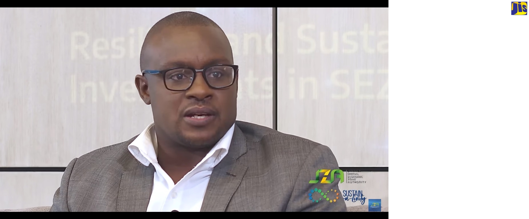 Senior Director of Regulations, Policy, Monitoring and Enforcement at the Jamaica Special Economic Zone Authority (JSEZA), Ainsley Brown, speaking at the JSEZA Virtual Summit earlier this year. Mr. Brown says by identifying and prioritising key industries for economic growth, Jamaica can experience structural transformation. 