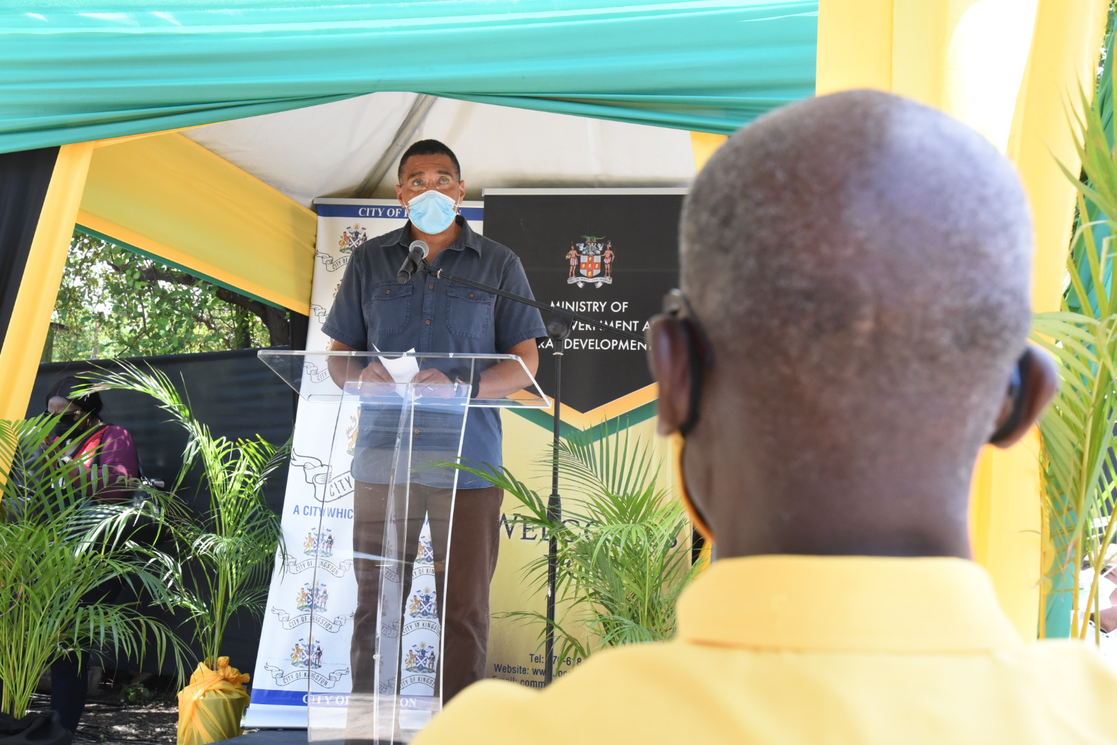 Prime Minister Breaks Ground to Construct Houses in Belrock, St. Andrew