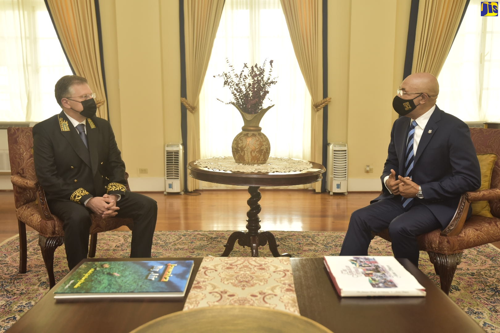 GG receives Letters of Credence from Ambassador-designate of Russia