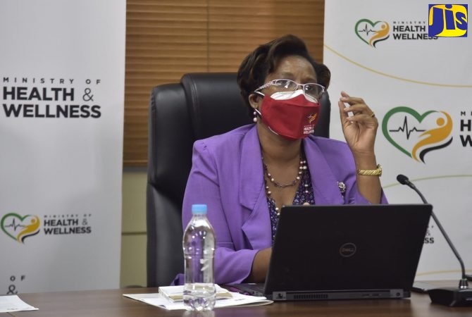 Director of Family Health Services in the Ministry of Health and Wellness, Dr. Melody Ennis.