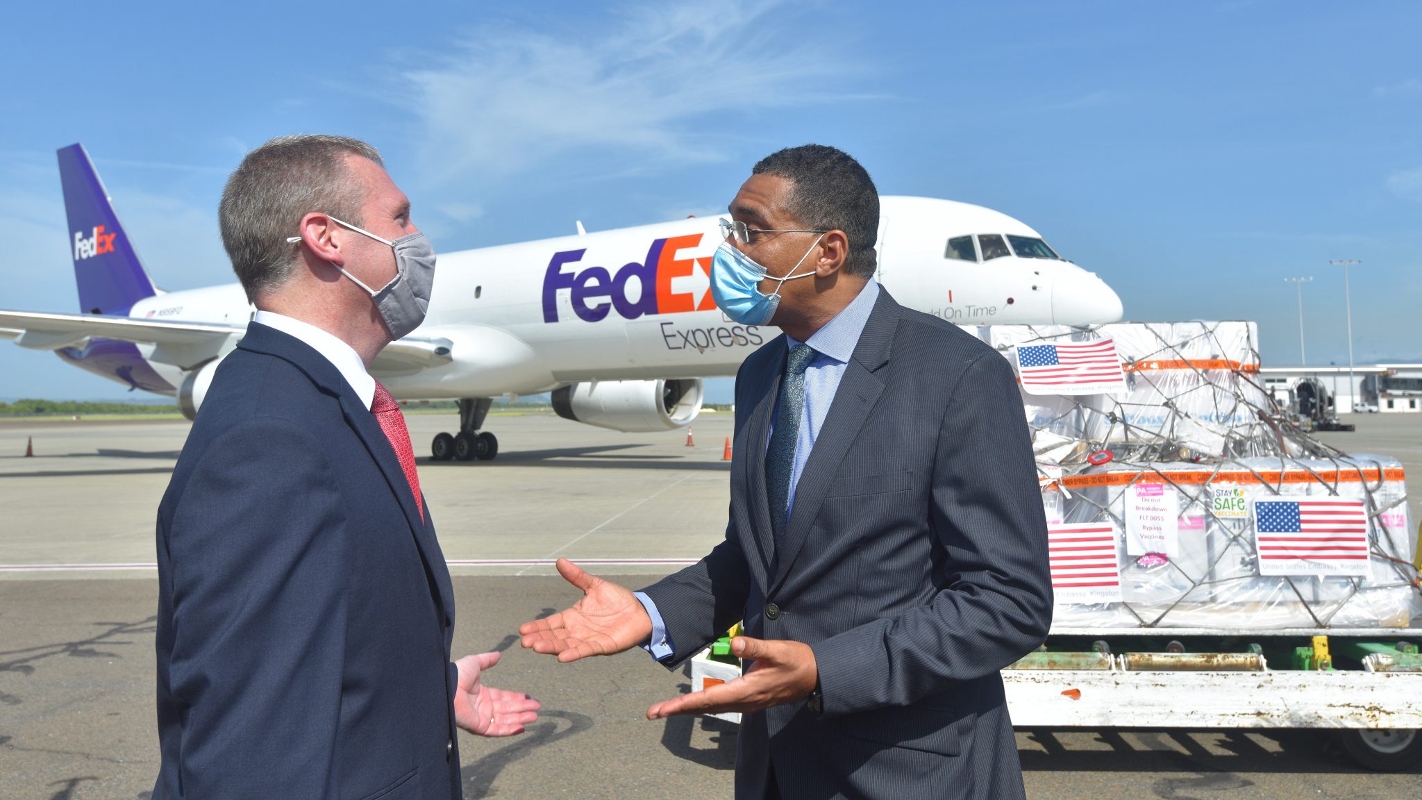 Jamaica Receives Over 200,000 Pfizer COVID-19 Vaccines