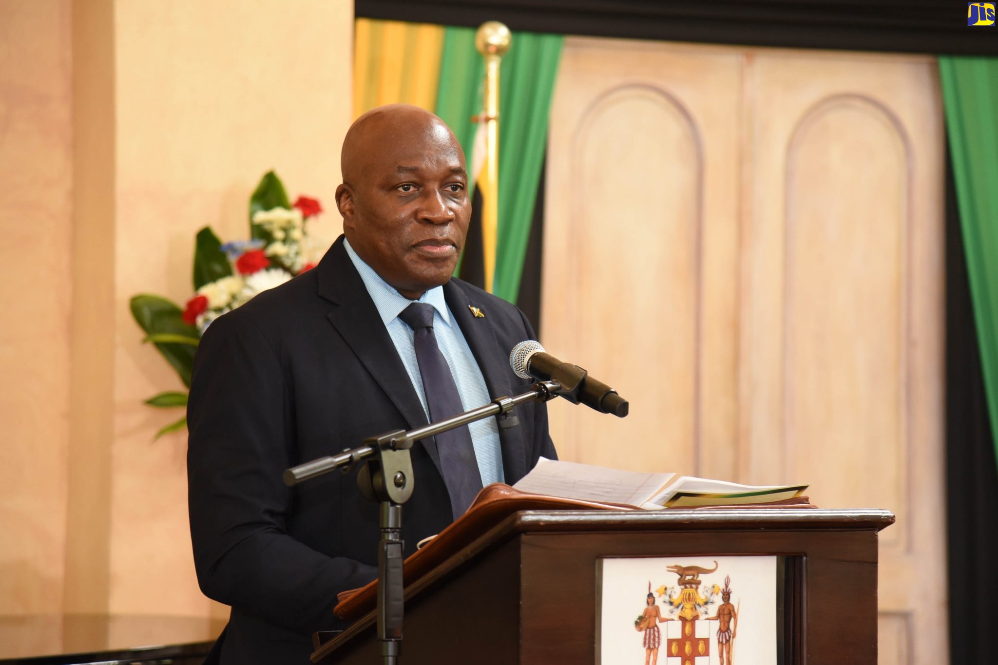 Chief Justice, the Hon. Mr. Justice Sykes, giving his remarks at the swearing-in ceremony of Judges of Appeal, Puisne Judges and Masters-in-Chambers, held at the King’s House Ballroom last Wednesday (September 15).