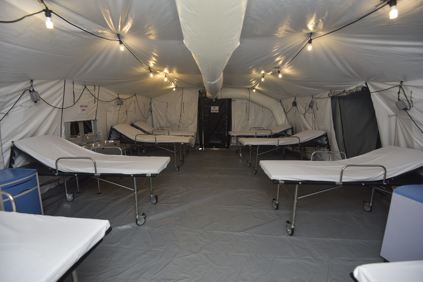 May Pen Gets 40-Bed Field Hospital