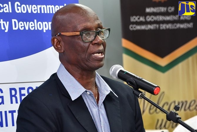 Minister of Local Government and Rural Development, Hon. Desmond McKenzie
