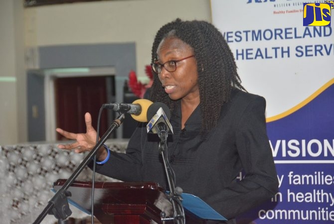 Medical Officer of Health for Westmoreland, Dr. Marcia Graham. Photo: Serena Grant

