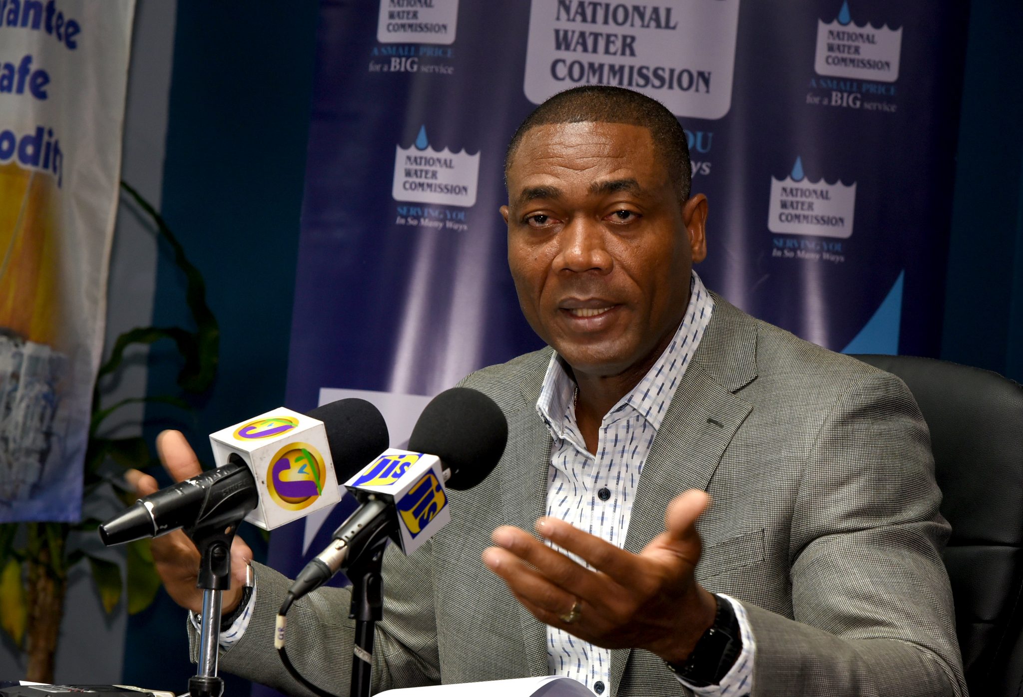 National Water Commission (NWC) President, Mark Barnett.

