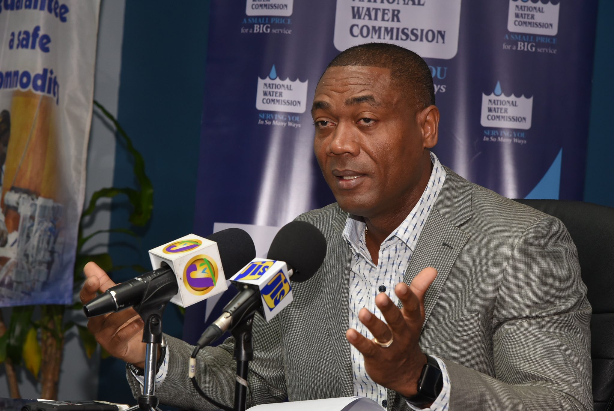 National Water Commission (NWC) President, Mark Barnett.

